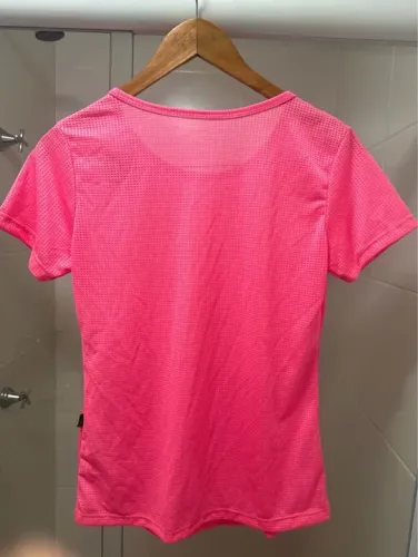 Blusa de Malha para Academia - Rosa Pink