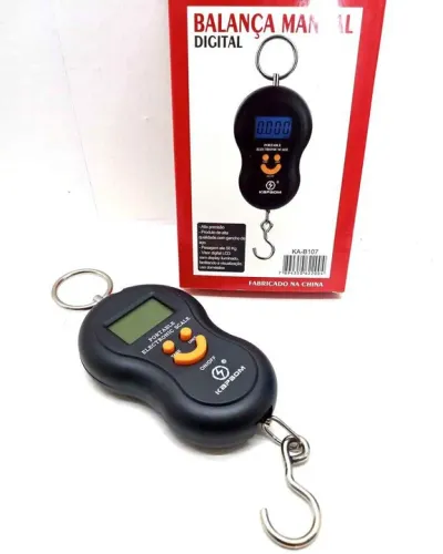 Balança Digital de Gancho Portátil 50kg - K&P 8107