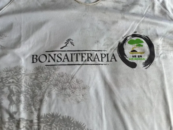 Camiseta Bonsai Terapia - Branca - Tamanho GG ou G