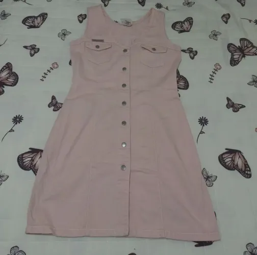 Vestido Jeans Rosa