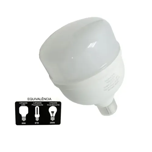 Lampada Led Base E-27 50w 6500k 25.000h Biv Maxmidia