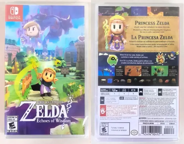 The Legend of Zelda Echoes of Wisdom Nintendo Switch Físico Novo Lacrado