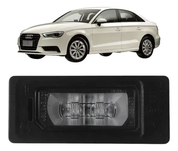 Lanterna De Placa A3 2013 A 2016 A4 Tiguan Jetta (led)