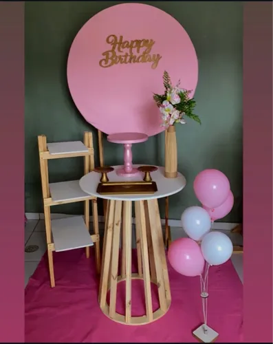 Kit Decoração Mesa de Bolo