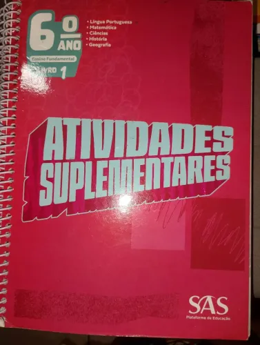 Livros didáticos do 6 ano