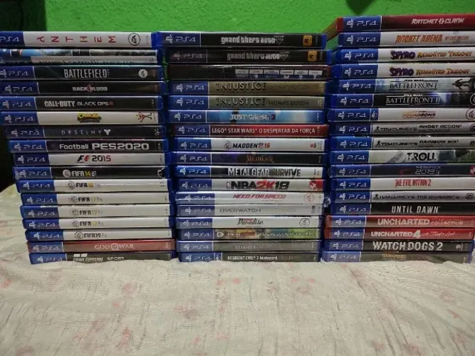 Jogos playstation 4 originais