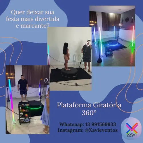 Aluguel de Plataforma Giratória 360° (Plataforma 360°)