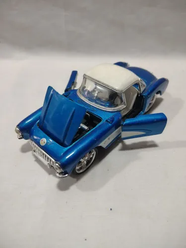Miniatura Corvette 1957 Escala 1:34 Usado 