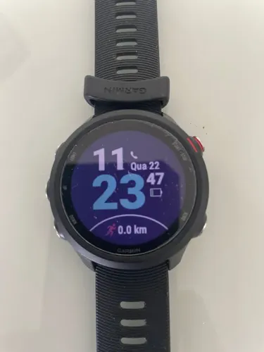 Smartwatch Garmin Forerunner 245 Music (EM PERFEITO ESTADO / NOTA FISCAL + ACESSÓRIOS)
