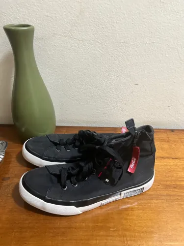 Tênis Coca-Cola Preto Tam.38