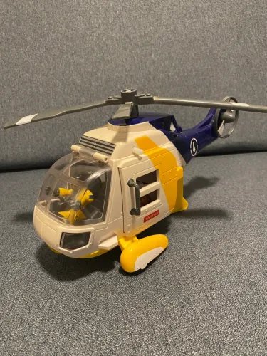 Helicóptero de resgate Fisher Price 