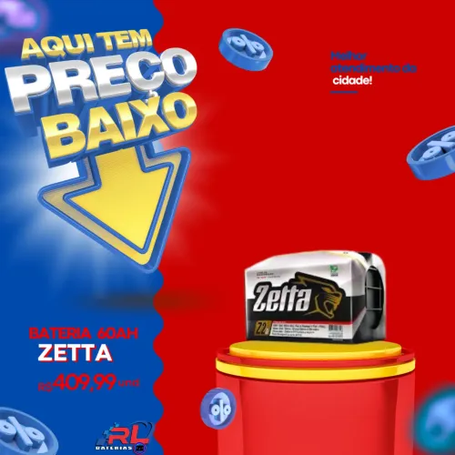 Bateria zetta 60AH