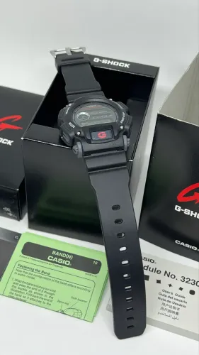 Relógio Masculino Casio G-shock Dw-9052-1vdr  Cor da correia Preto Cor do bisel Preto