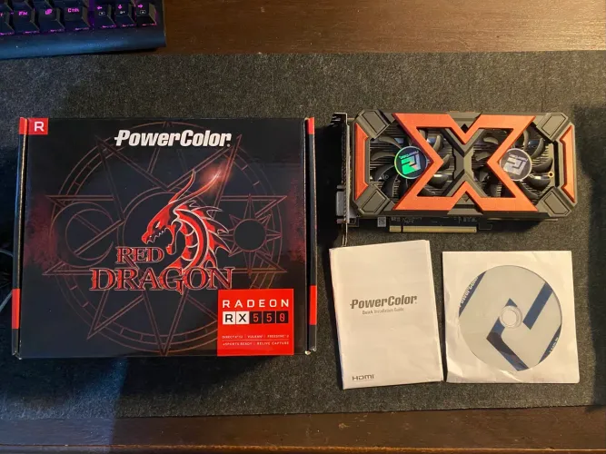 Placa de Vídeo Radeon RX 550