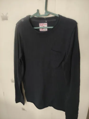 Camiseta manga longa preta Khelf Premium