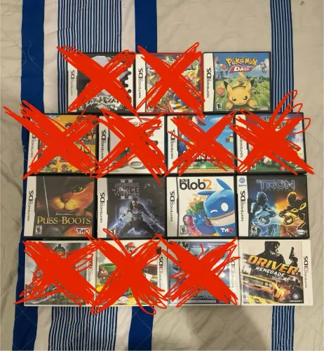 6 Jogos nintendo Ds e 3ds originais - vendo separado e faco envio