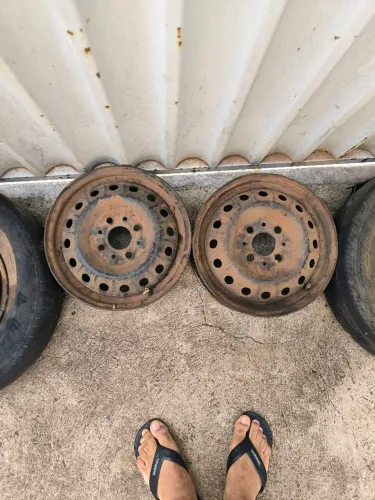 Rodas de ferro aro 13 Fiat