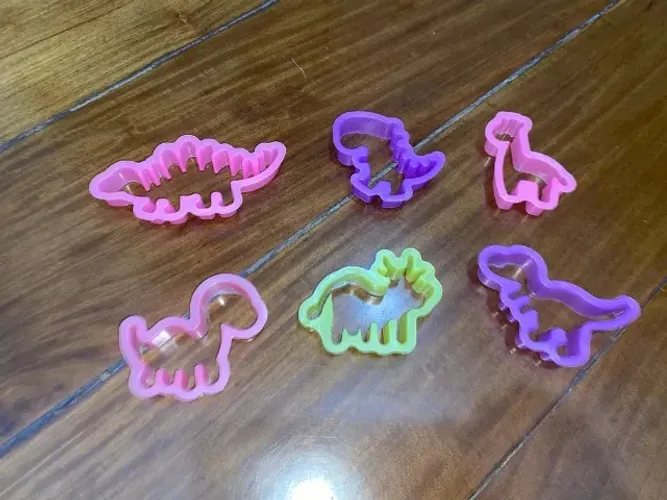 formas dinossauros para massinha geleca e areia