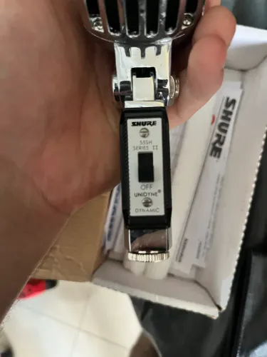 Microfone Condensador SHURE Original