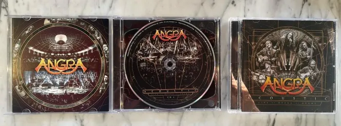 Angra Ópera de Arame acrilico. Limitado 