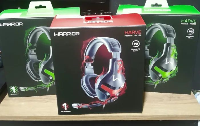 Headset Gamer Warrior Harve PH298 - Novo