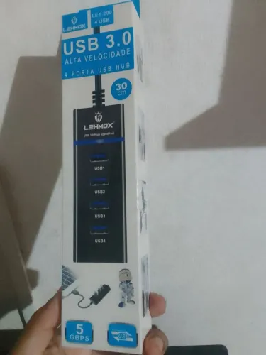Hub Usb 4 Portas 3.0 - Frete Grátis 