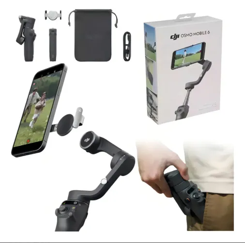 Gimbal Estabilizador Para Celular DJI Osmo Móbile 6 - LACRADO