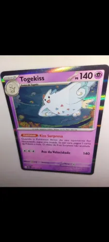 Carta Pokémon Togekiss - Colecionador