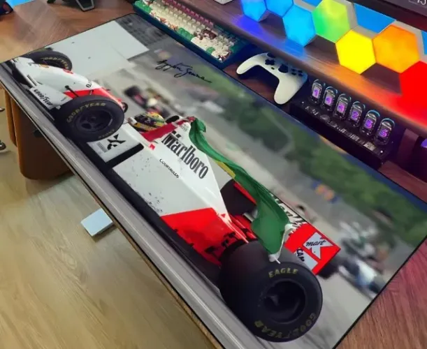 Mouse Pad Gamer Ayrton Senna McLaren