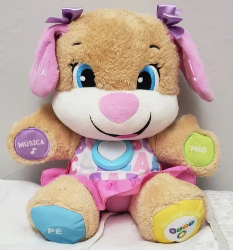 Pelúcia Interativa Cachorrinha Fisher Price