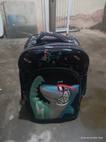 Mochila infantil com merendeira 