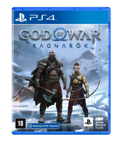 God of War Ragnarok ps4 novo lacrado