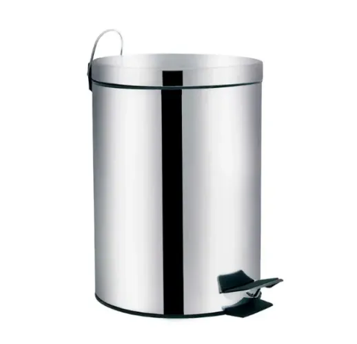 Lixeira Inox 5 Litros Com balde Removível