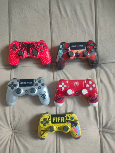 Controles de ps4 bluetooth personalizado vários modelos