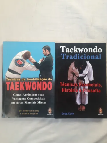 Lote de Livros de Taekwondo
