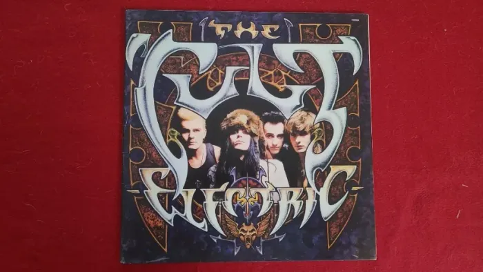 Coleção com três LPs do The Cult - USADOS