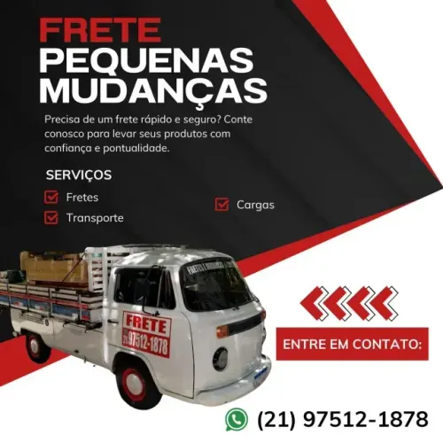 Frete Barato Kombi RJ