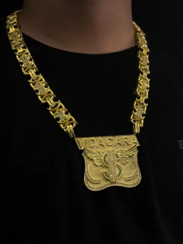 Corrente do Poze Moeda Antiga Promoção