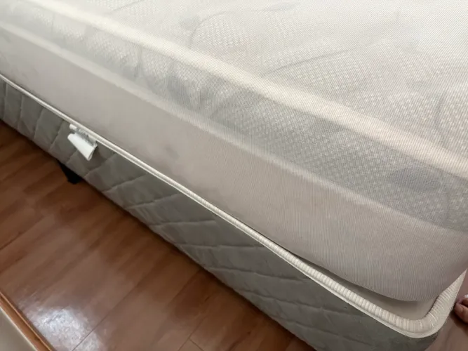 Cama box + colchão casal 