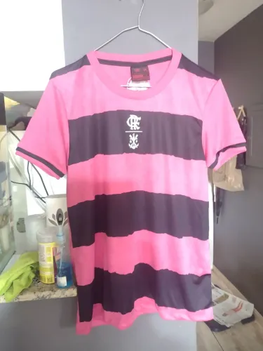 Camiseta Flamengo Adidas feminino - Tamanho M
