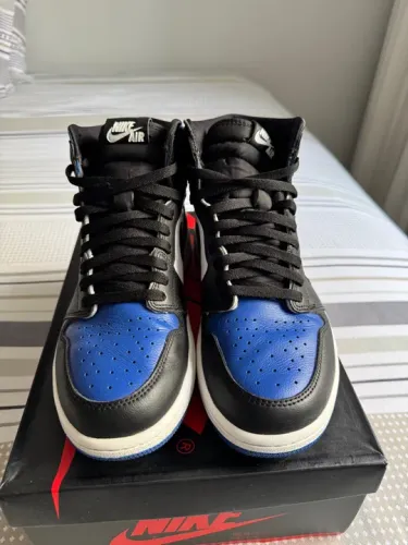 Tênis Nike Air Jordan 1 Retro High OG - Royal toe