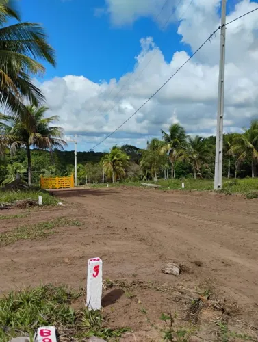 Vendo terrenos 625a1000m²,acesso asfalto 3km linha verde curralinho/sauipe .