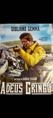 Antigo Cartaz Original Filme Adeus Gringo 