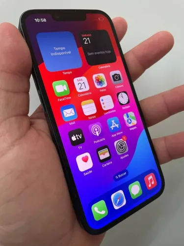 Iphone 14 5G 256gb Black Novo