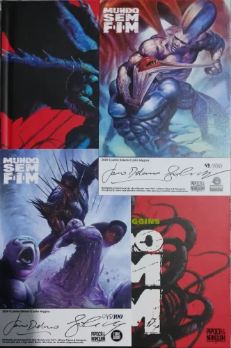 Mundo Sem Fim Com 2 Bookplate Autografado