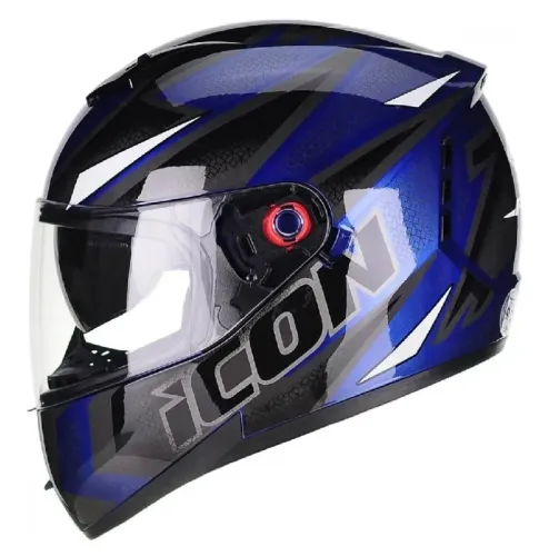 Capacete Peels com óculos interno super conservado