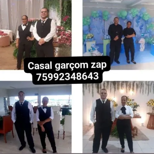 Garçom casal 
