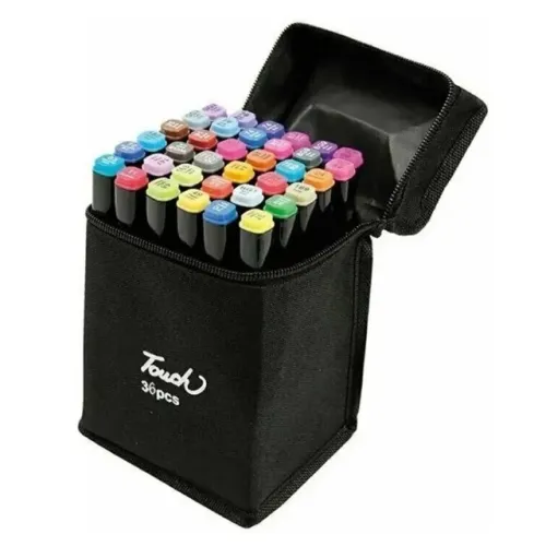 Canetinha Marcadores Profissional 36 Cores