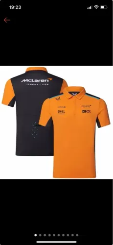 Camiseta McLaren Formula 1 - Laranja