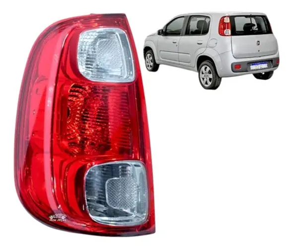 Lanterna Fiat Uno Vivace 2010 2011 A 2016 Cristal Nova Le